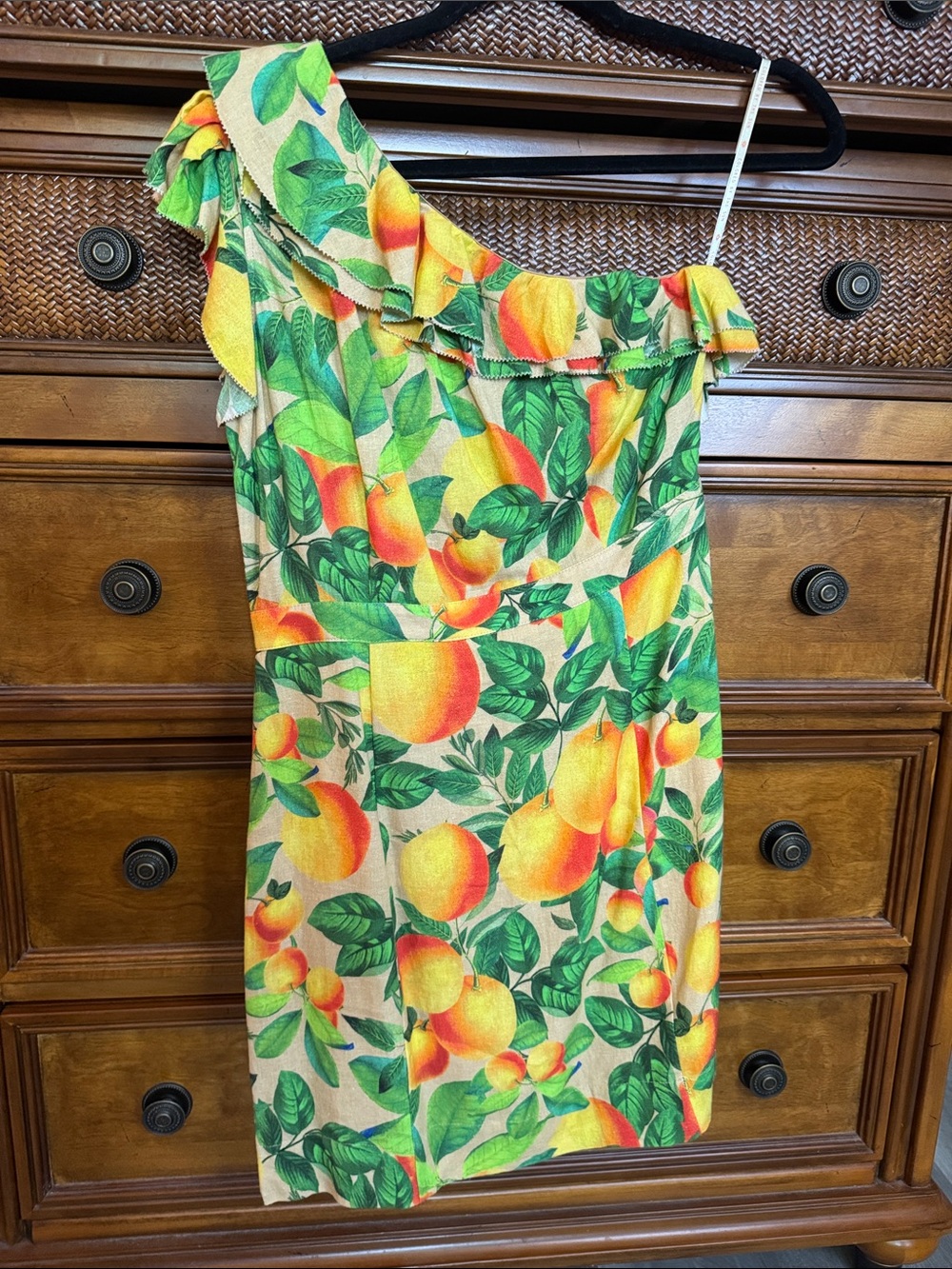 🔥🔥SALE!! Farm Rio Orange Sands Dress - Picture 3 of 8